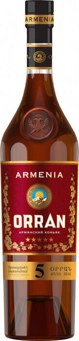 Коньяк армянский ORRAN 5 лет
