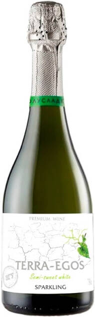 Терра Эгос Белое Полусладкое