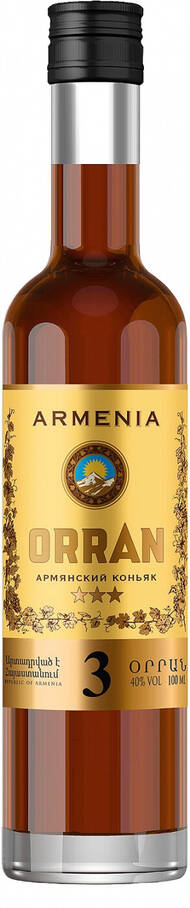 Коньяк армянский ORRAN 3 года